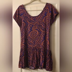 Cute MISS ME Tunic Top Shirt, Small S